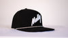 Black Mully Rope Snapback