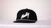 Black Mully Rope Snapback