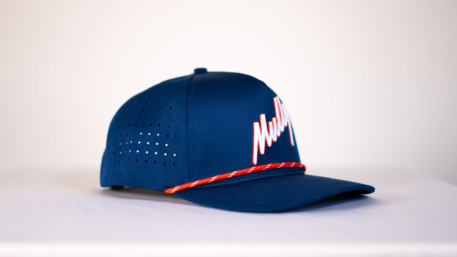 Navy Blue Mully Rope Snapback