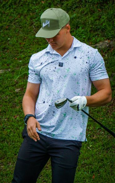 OD Green Splatter Polo