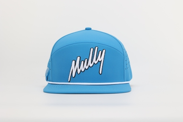 Baby Blue Mully Snapback